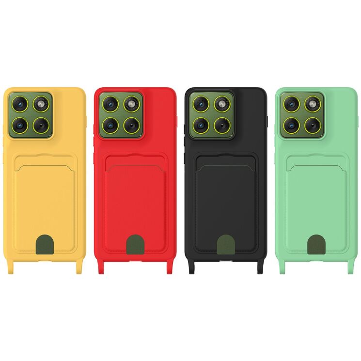 Защитный чехол Reframe Silicone Holder для Motorola Edge 70 - Black: фото 2 из 8