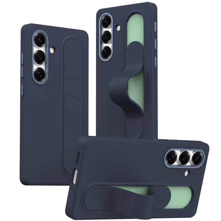 Защитный чехол Reframe Standing Grip для Samsung Galaxy S24 Plus (S926) - Sapphire (347075DB) Защитный чехол Reframe Standing Grip для Samsung Galaxy S24 Plus (S926) - Sapphire: фото 1 из 13