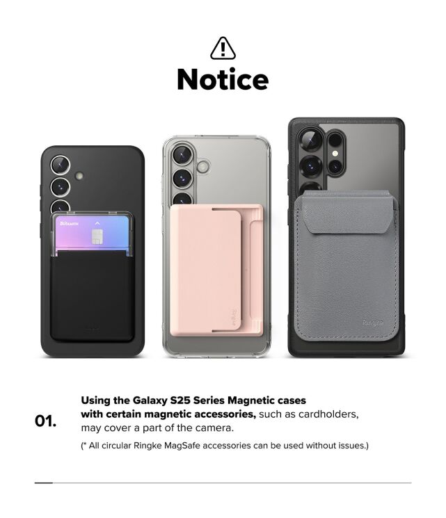 Защитный чехол Ringke Fusion Bold MagSafe для Samsung Galaxy S25 Ultra (S938) 8800274969094 - Black: фото 18 из 19