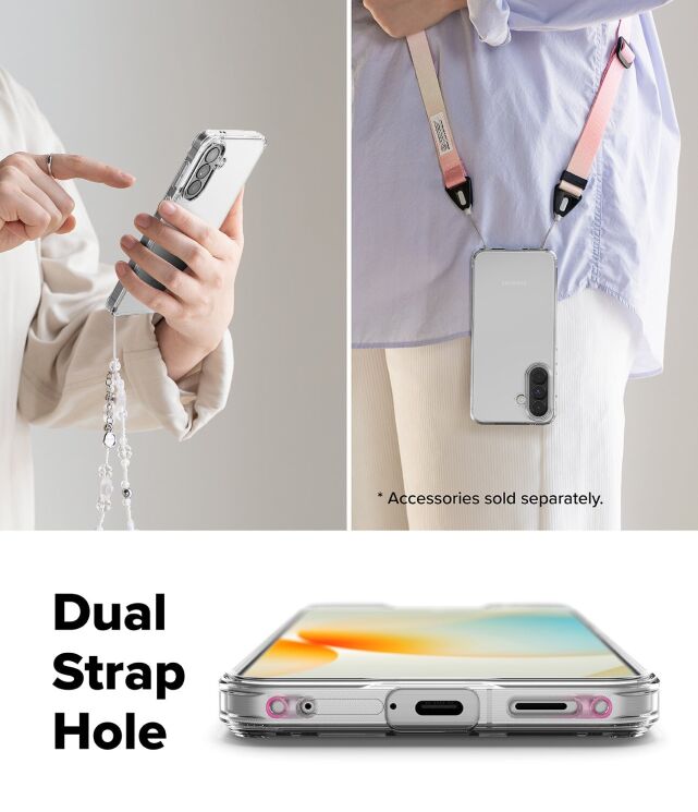 Захисний чохол Ringke Fusion для Samsung Galaxy A57 (A576) 8800328817890 - Clear: фото 10 з 14