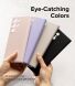Защитный чехол Ringke Silicone Magnetic для Samsung Galaxy S24 Ultra (S928) 8809961783968 - Black (375855B). Фото 7 из 17
