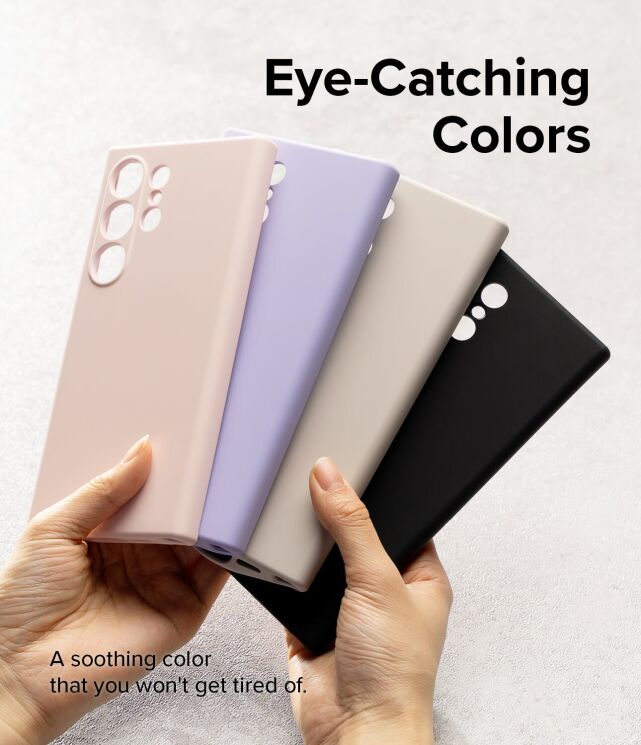 Защитный чехол Ringke Silicone Magnetic для Samsung Galaxy S24 Ultra (S928) 8809961783968 - Black: фото 7 из 17