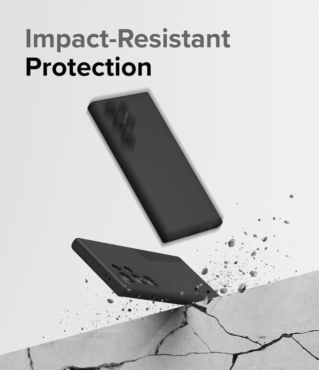 Защитный чехол Ringke Silicone Magnetic для Samsung Galaxy S24 Ultra (S928) 8809961783968 - Black: фото 11 из 17