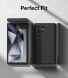 Защитный чехол Ringke Silicone Magnetic для Samsung Galaxy S24 Ultra (S928) 8809961783968 - Black (375855B). Фото 13 из 17