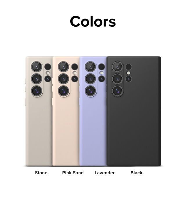 Защитный чехол Ringke Silicone Magnetic для Samsung Galaxy S24 Ultra (S928) 8809961783968 - Black: фото 16 из 17