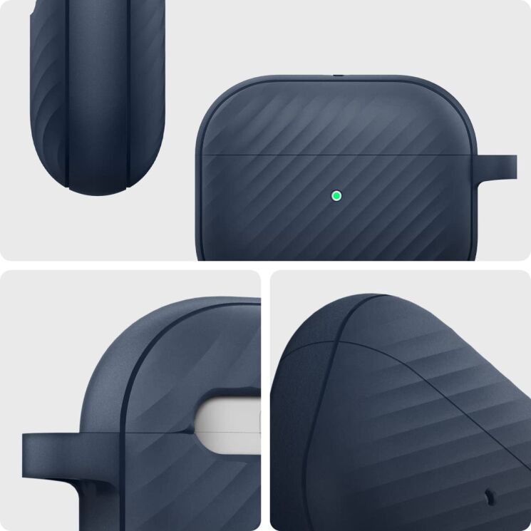 Захисний чохол Spigen (SGP) Core Armor (FH) для Apple AirPods 3 (ASD03021) - Navy: фото 12 з 15