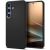 Защитный чехол Spigen (SGP) Liquid Air для Samsung Galaxy S25 Plus (S936) ACS08979 - Black: фото 1 из 20