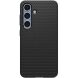 Защитный чехол Spigen (SGP) Liquid Air для Samsung Galaxy S25 Plus (S936) ACS08979 - Black (371982B). Фото 2 из 20
