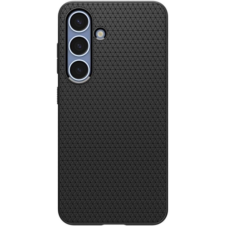 Защитный чехол Spigen (SGP) Liquid Air для Samsung Galaxy S25 Plus (S936) ACS08979 - Black: фото 2 из 20