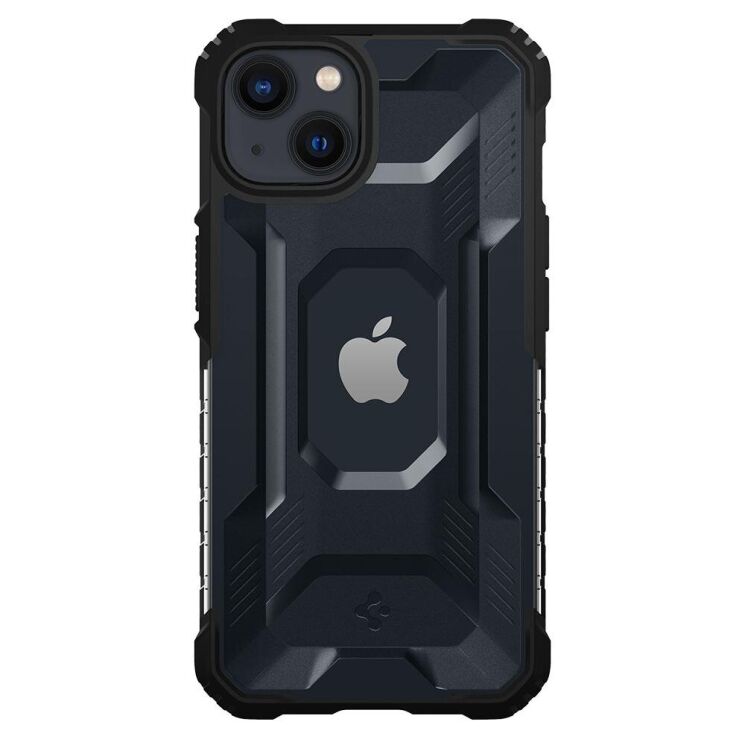 Защитный чехол Spigen (SGP) Nitro Force для Apple iPhone 13 - Matte Black: фото 7 из 16