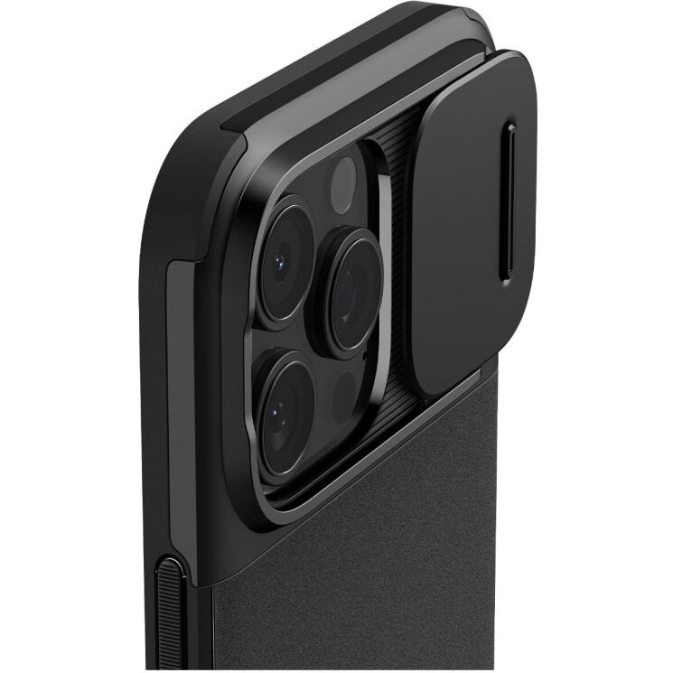 Захисний чохол Spigen (SGP) Optik Armor (MagFit) для Apple iPhone 16 Pro - Black: фото 3 з 16