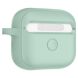 Защитный чехол Spigen (SGP) Silicone Fit (FH) для Apple AirPods 3 - Mint (287231M). Фото 4 из 19