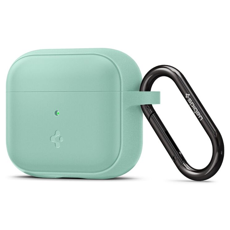 Защитный чехол Spigen (SGP) Silicone Fit (FH) для Apple AirPods 3 - Mint: фото 1 из 19