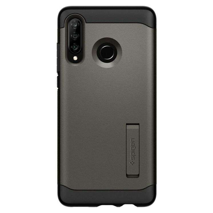 Защитный чехол Spigen (SGP) Slim Armor для Huawei P30 Lite - Gunmetal: фото 3 из 6