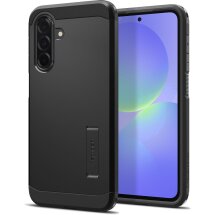 Защитный чехол Spigen (SGP) Tough Armor для Samsung Galaxy A36 (A366) ACS09166 - Black: фото 1 из 17