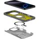Защитный чехол Spigen (SGP) Tough Armor (MagFit) для Apple iPhone 16 Pro - Frost Black (366219FB). Фото 7 из 16