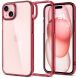 Защитный чехол Spigen (SGP) Ultra Hybrid для Apple iPhone 15 Plus - Red Crystal (329493R). Фото 1 из 15