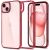 Защитный чехол Spigen (SGP) Ultra Hybrid для Apple iPhone 15 Plus - Red Crystal: фото 1 из 15