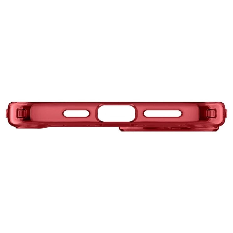 Защитный чехол Spigen (SGP) Ultra Hybrid для Apple iPhone 15 Plus - Red Crystal: фото 9 из 15