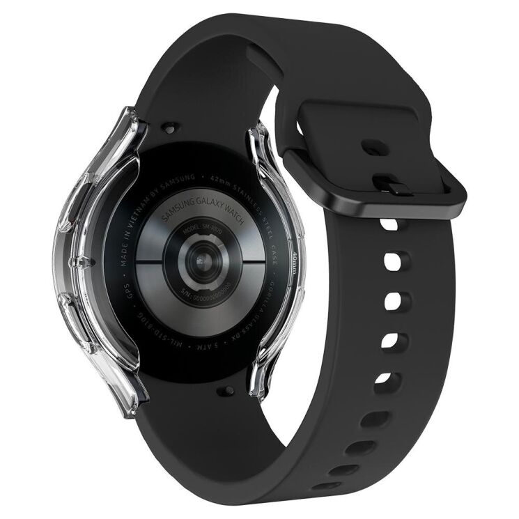 Захисний чохол Spigen (SGP) Ultra Hybrid (FW) для Samsung Galaxy Watch 4 / 5 (40mm) - Crystal Clear: фото 9 з 19