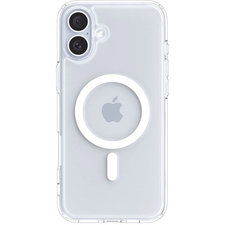 Защитный чехол Spigen (SGP) Ultra Hybrid (MagFit) для Apple iPhone 16 - White: фото 3 из 17