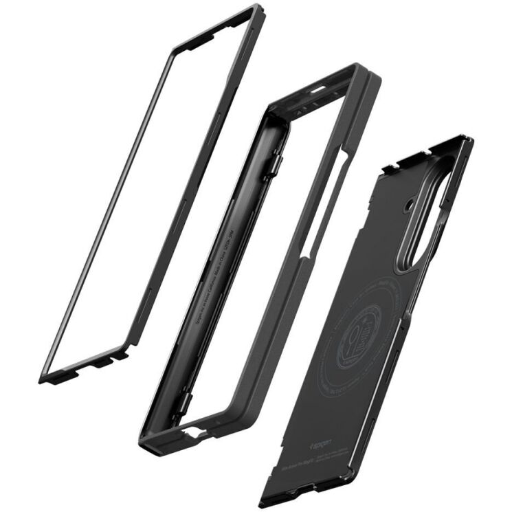 Защитный чехол Spigen Slim Armor Pro (MagFit) для Samsung Galaxy Fold 8 Ultra (ACS11508) - Black (424077B) Защитный чехол Spigen Slim Armor Pro (MagFit) для Samsung Galaxy Fold 8 Ultra (ACS11508) - Black: фото 8 из 15