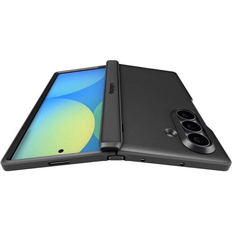 Защитный чехол Spigen Slim Armor Pro (MagFit) для Samsung Galaxy Fold 8 Ultra (ACS11508) - Black (424077B) Защитный чехол Spigen Slim Armor Pro (MagFit) для Samsung Galaxy Fold 8 Ultra (ACS11508) - Black: фото 6 из 15