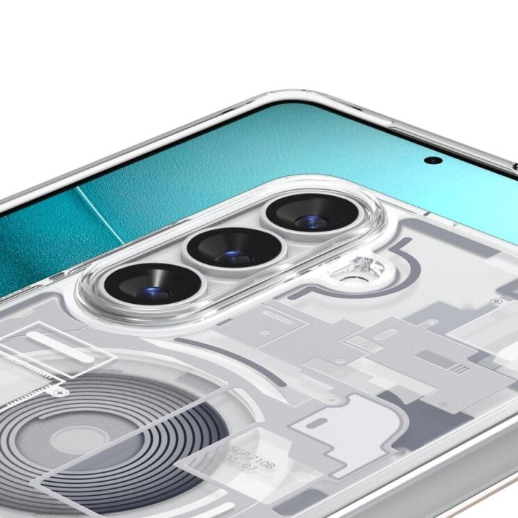 Захисний чохол Spigen Ultra Hybrid Zero One (MagFit) для Samsung Galaxy S26 (S942) ACS10737 - One White: фото 6 з 14