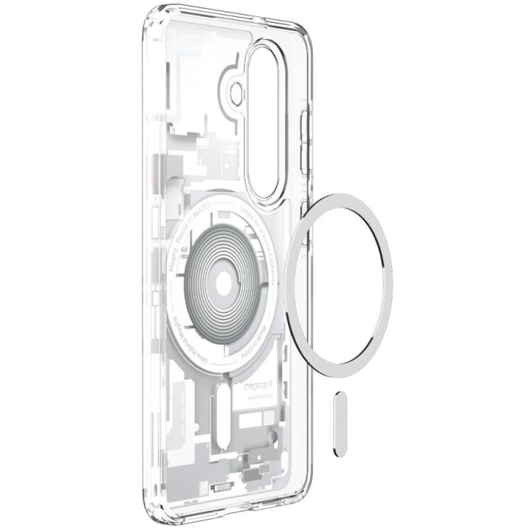 Захисний чохол Spigen Ultra Hybrid Zero One (MagFit) для Samsung Galaxy S26 (S942) ACS10737 - One White: фото 4 з 14