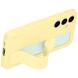 Захисний чохол Standing Grip Case для Samsung Galaxy S24 FE (S721) EF-GS721CYEGWW - Yellow (367554Y). Фото 3 з 5