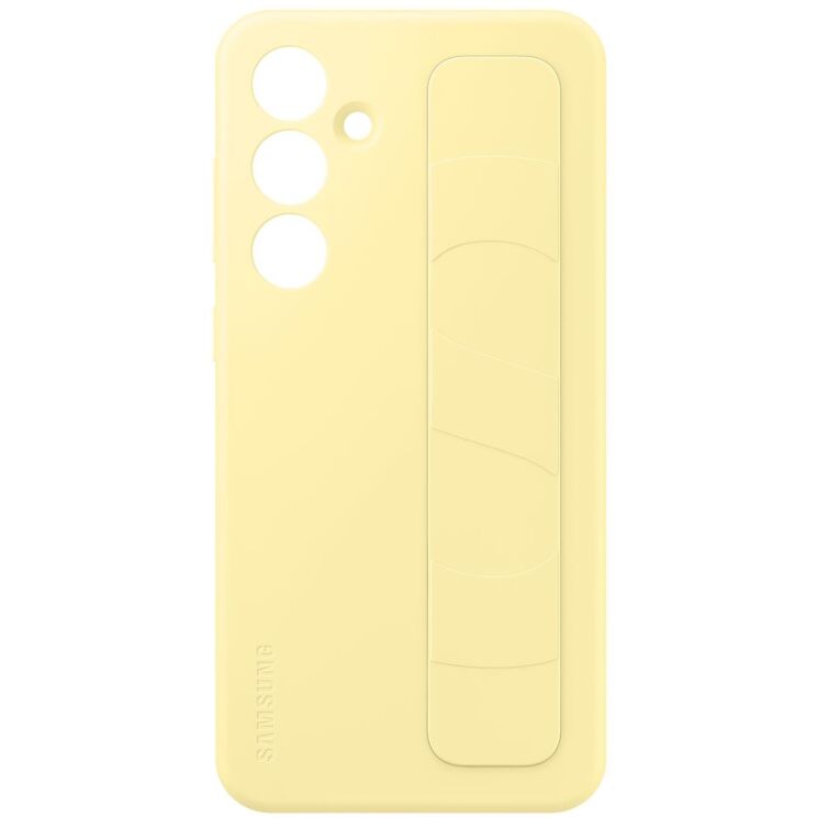Захисний чохол Standing Grip Case для Samsung Galaxy S24 FE (S721) EF-GS721CYEGWW - Yellow: фото 5 з 5
