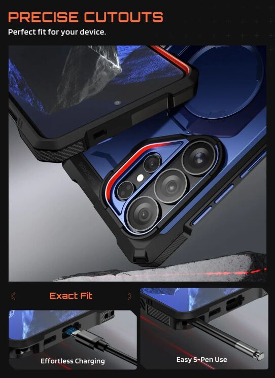 Защитный чехол Supcase UB Grip MagSafe для Samsung Galaxy S26 Ultra (S948) 843439160682 - Desert: фото 7 из 7