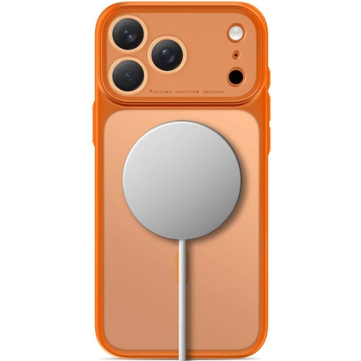 Захисний чохол Tech-Protect MagPrime MagSafe для iPhone 18 Pro / 17 Pro (5906302324798) - Orange: фото 4 з 8