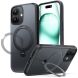 Захисний чохол TORRAS Ostand Spin MagSafe для Apple iPhone 17 - Black (387233B). Фото 1 з 8