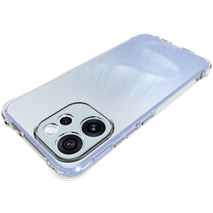 Защитный чехол UniCase AirBag Flow для OPPO Reno 15 F/FS - Transparent: фото 3 из 5