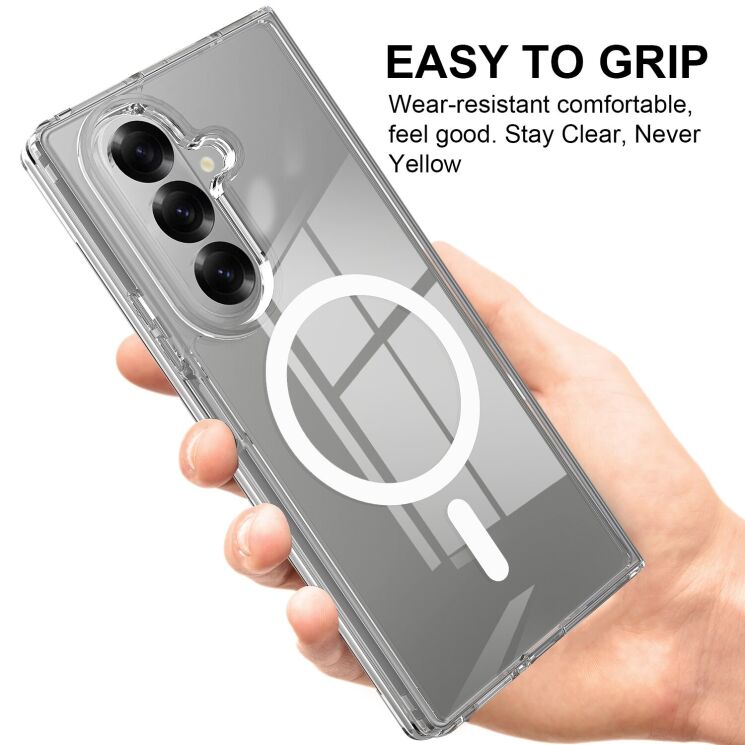 Захисний чохол UniCase AirBag MagSafe (FF) для Samsung Galaxy Fold 7 - Clear: фото 6 з 10