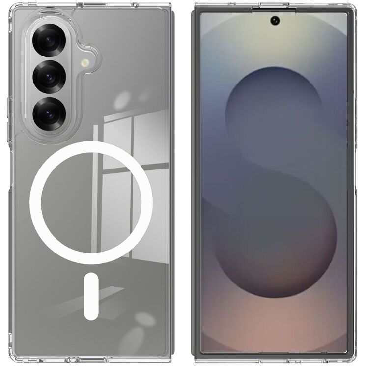 Захисний чохол UniCase AirBag MagSafe (FF) для Samsung Galaxy Fold 7 - Clear: фото 3 з 10