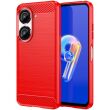 Защитный чехол UniCase Carbon для ASUS Zenfone 9 - Red (334006R)