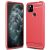 Защитный чехол UniCase Carbon для Google Pixel 4a 5G - Red: фото 1 из 10