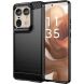Защитный чехол UniCase Carbon для Motorola Edge 50 Ultra - Black (354020B). Фото 1 из 8