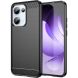 Защитный чехол UniCase Carbon для OPPO Reno 13 5G - Black (376521B). Фото 1 из 8