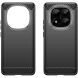 Защитный чехол UniCase Carbon для Xiaomi Redmi Note 14 Pro Plus - Black (373208B). Фото 2 из 8