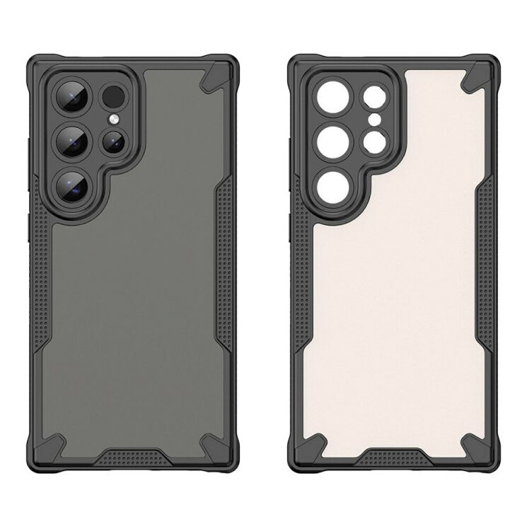 Защитный чехол UniCase Falcon Frame для Samsung Galaxy S24 Ultra (S928) - Black: фото 2 из 10