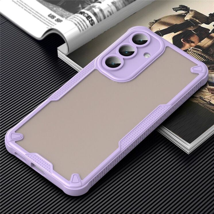 Защитный чехол UniCase Falcon Frame для Samsung Galaxy S25 FE (S731) - Purple: фото 3 из 10