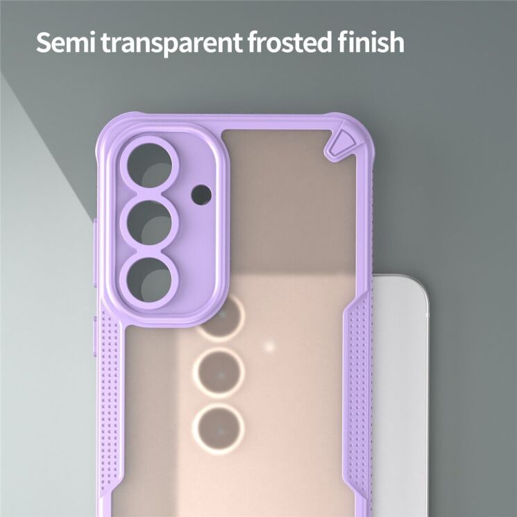 Защитный чехол UniCase Falcon Frame для Samsung Galaxy S25 FE (S731) - Blue: фото 7 из 10