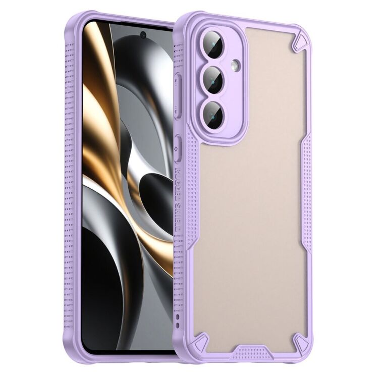 Защитный чехол UniCase Falcon Frame для Samsung Galaxy S25 FE (S731) - Purple: фото 1 из 10