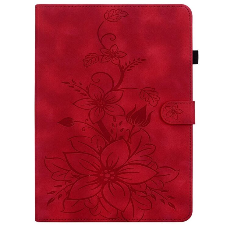 Защитный чехол UniCase Flower для TECNO Megapad 11 - Red: фото 5 из 7