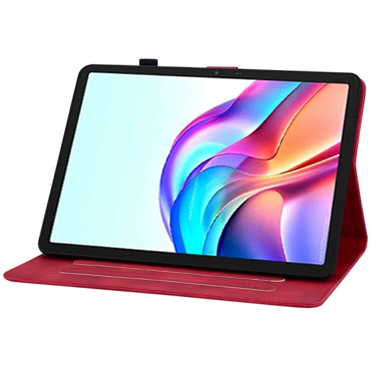 Защитный чехол UniCase Flower для TECNO Megapad 11 - Red: фото 3 из 7