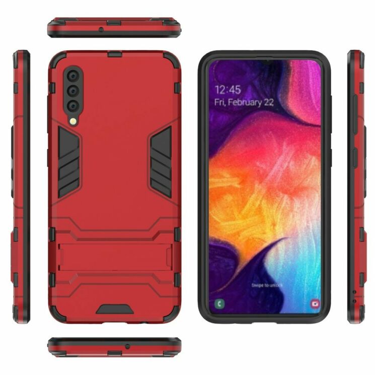 Защитный чехол UniCase Hybrid для Samsung Galaxy A50 (A505) / A30s (A307) / A50s (A507) - Red: фото 3 из 5