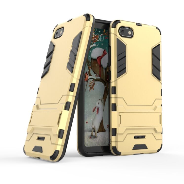 Захисний чохол UniCase Hybrid для Xiaomi Redmi 6A - Gold: фото 1 з 7